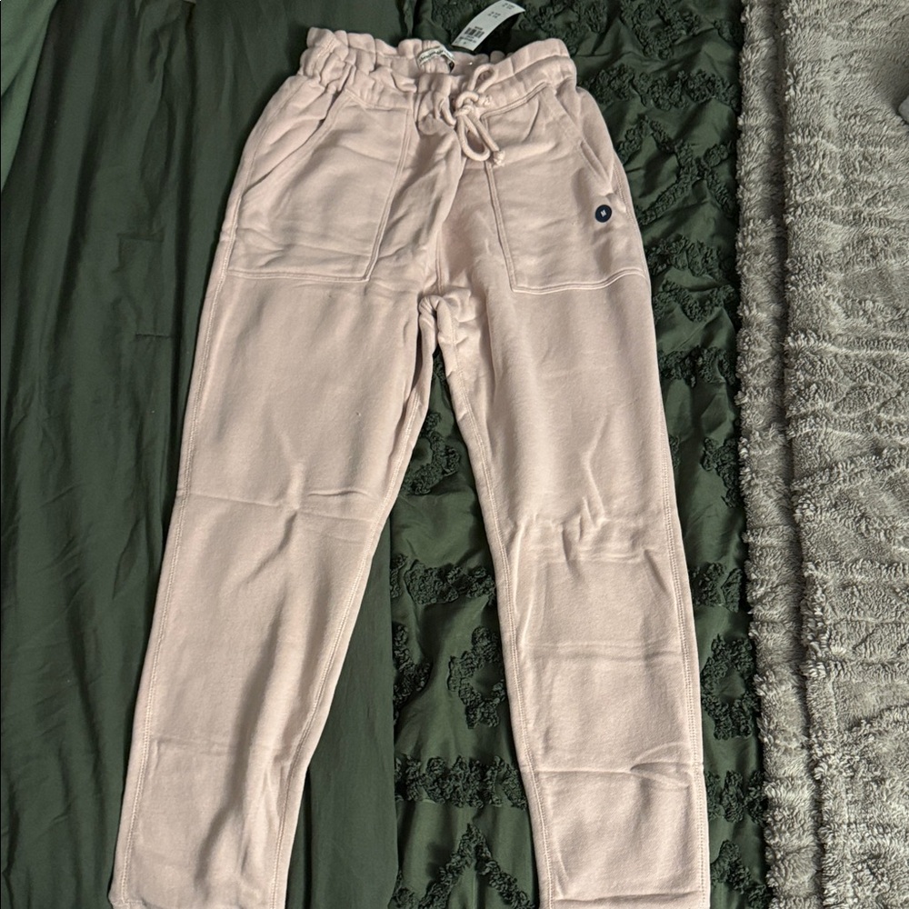 Abercrombie & Fitch Light Pink Kids Joggers